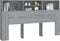 vidaXL - Hoofdbordkast - 180x19x103,5 - cm - grijs - sonoma - eikenkleurig