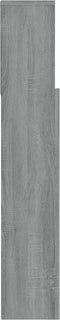 vidaXL - Hoofdbordkast - 180x19x103,5 - cm - grijs - sonoma - eikenkleurig