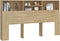 vidaXL - Hoofdbordkast - 180x19x103,5 - cm - sonoma - eikenkleurig