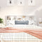 vidaXL - Hoofdbordkast - 180x19x103,5 - cm - wit