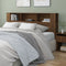 vidaXL - Hoofdbordkast - 200x18,5x104,5 - cm - bruin - eikenkleur