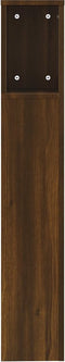 vidaXL - Hoofdbordkast - 200x18,5x104,5 - cm - bruin - eikenkleur