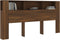vidaXL - Hoofdbordkast - 200x18,5x104,5 - cm - bruin - eikenkleur