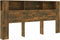 vidaXL - Hoofdbordkast - 200x18,5x104,5 - cm - gerookt - eikenkleurig