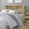 vidaXL - Hoofdbordkast - 200x18,5x104,5 - cm - gerookt - eikenkleurig