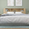 vidaXL - Hoofdbordkast - 200x18,5x104,5 - cm - sonoma - eikenkleurig