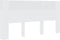 vidaXL - Hoofdbordkast - 200x18,5x104,5 - cm - wit