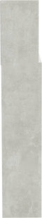 vidaXL - Hoofdbordkast - 200x19x103,5 - cm - betongrijs