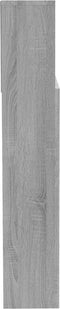 vidaXL - Hoofdbordkast - 200x19x103,5 - cm - grijs - sonoma - eikenkleurig