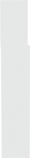 vidaXL - Hoofdbordkast - 200x19x103,5 - cm - wit
