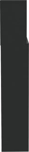 vidaXL - Hoofdbordkast - 200x19x103,5 - cm - zwart