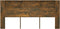 vidaXL - Hoofdbordkast - 220x18,5x104,5 - cm - gerookt - eikenkleurig