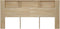 vidaXL - Hoofdbordkast - 220x18,5x104,5 - cm - sonoma - eikenkleurig
