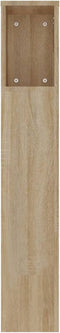 vidaXL - Hoofdbordkast - 220x18,5x104,5 - cm - sonoma - eikenkleurig