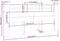 vidaXL - Hoofdbordkast - 220x18,5x104,5 - cm - wit