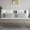 vidaXL - Hoofdbordkast - 220x18,5x104,5 - cm - wit