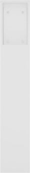 vidaXL - Hoofdbordkast - 220x18,5x104,5 - cm - wit