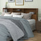 vidaXL - Hoofdbordkast - 220x19x103,5 - cm - bruin - eikenkleur