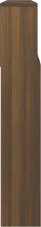 vidaXL - Hoofdbordkast - 220x19x103,5 - cm - bruin - eikenkleur