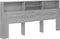 vidaXL - Hoofdbordkast - 220x19x103,5 - cm - grijs - sonoma - eikenkleurig