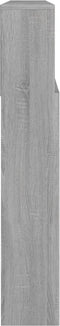 vidaXL - Hoofdbordkast - 220x19x103,5 - cm - grijs - sonoma - eikenkleurig