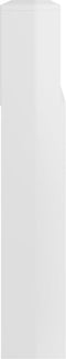 vidaXL - Hoofdbordkast - 220x19x103,5 - cm - hoogglans - wit