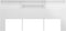 vidaXL - Hoofdbordkast - 220x19x103,5 - cm - hoogglans - wit