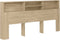 vidaXL - Hoofdbordkast - 220x19x103,5 - cm - sonoma - eikenkleurig