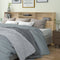 vidaXL - Hoofdbordkast - 220x19x103,5 - cm - sonoma - eikenkleurig