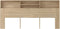 vidaXL - Hoofdbordkast - 220x19x103,5 - cm - sonoma - eikenkleurig
