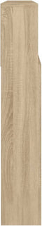 vidaXL - Hoofdbordkast - 220x19x103,5 - cm - sonoma - eikenkleurig