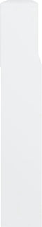 vidaXL - Hoofdbordkast - 220x19x103,5 - cm - wit