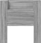 vidaXL - Hoofdbordkast - met - LED - 100x16,5x103,5 - cm - grijs - sonoma