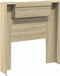 vidaXL - Hoofdbordkast - met - LED - 100x16,5x103,5 - cm - sonoma - eikenkleurig