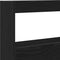 vidaXL - Hoofdbordkast - met - LED - 100x17x102 - cm - zwart - eikenkleurig