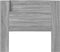 vidaXL - Hoofdbordkast - met - LED - 120x16,5x103,5 - cm - grijs - sonoma