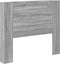 vidaXL - Hoofdbordkast - met - LED - 120x16,5x103,5 - cm - grijs - sonoma