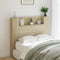 vidaXL - Hoofdbordkast - met - LED - 120x16,5x103,5 - cm - sonoma - eikenkleurig