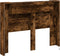 vidaXL - Hoofdbordkast - met - LED - 140x16,5x103,5 - cm - gerookt - eikenkleurig