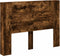 vidaXL - Hoofdbordkast - met - LED - 140x16,5x103,5 - cm - gerookt - eikenkleurig