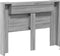 vidaXL - Hoofdbordkast - met - LED - 140x16,5x103,5 - cm - grijs - sonoma