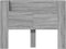 vidaXL - Hoofdbordkast - met - LED - 140x16,5x103,5 - cm - grijs - sonoma