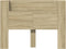 vidaXL - Hoofdbordkast - met - LED - 140x16,5x103,5 - cm - sonoma - eikenkleurig
