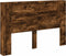 vidaXL - Hoofdbordkast - met - LED - 160x16,5x103,5 - cm - gerookt - eikenkleurig