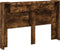 vidaXL - Hoofdbordkast - met - LED - 160x16,5x103,5 - cm - gerookt - eikenkleurig