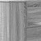vidaXL - Hoofdbordkast - met - LED - 160x16,5x103,5 - cm - grijs - sonoma - eikenkleur