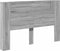 vidaXL - Hoofdbordkast - met - LED - 160x16,5x103,5 - cm - grijs - sonoma - eikenkleur