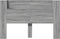 vidaXL - Hoofdbordkast - met - LED - 160x16,5x103,5 - cm - grijs - sonoma - eikenkleur