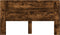 vidaXL - Hoofdbordkast - met - LED - 180x16,5x103,5 - cm - gerookt - eikenkleurig