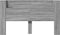 vidaXL - Hoofdbordkast - met - LED - 180x16,5x103,5 - cm - grijs - sonoma